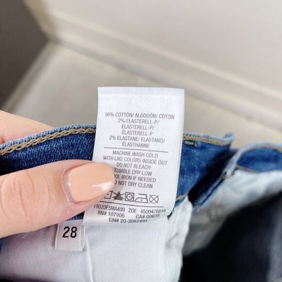 Hudson Mid Rise Ankle Skinny Natalie Jeans Blue Size 28 - Picture 10 of 10